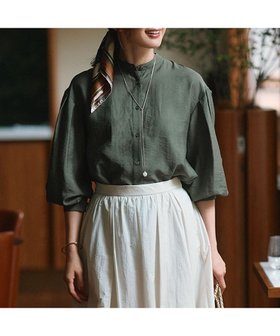【23区/NIJYUSANKU】 【一部店舗限定】シアー リネン ミックス シャツ人気、トレンドファッション・服の通販 founy(ファニー) ファッション Fashion レディースファッション Ladies' Fashion Online トップス・カットソー Tops/Tshirt シャツ/ブラウス Shirts/Blouses ギャザー Gather シアー Sheer トレンド Trend ミックス Mix リネン Linen A/W・秋冬 Aw・Autumn/Winter・Fw・Fall-Winter 再入荷 Restock/Back In Stock/Re Arrival 夏 Summer 2024年 2024 2024-2025秋冬・A/W Aw/Autumn/Winter/Fw/Fall/2024-2025 |ID:prp329100004401757