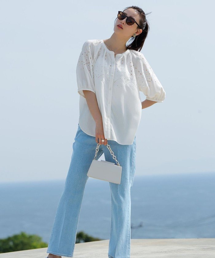 【エニィ スィス/any SiS】の【美Denimシリーズ】センタープレスセミフレア デニム インテリア・キッズ・メンズ・レディースファッション・服の通販 founy(ファニー) https://founy.com/ ファッション Fashion レディースファッション Fashion for Women パンツ Pants & Trousers デニムパンツ・ジーンズ・美脚デニム Denim Jeans & Pants インディゴ Indigo Denim ウォッシャブル Machine Washable 春 Spring コンパクト Compact, Small Size ストレッチ Stretch, Stretchy Fabric ストレート Straight, Straight Cut センター Center, Center Line デニム Denim, Jeans Material フレア Flare, Flared ポケット Pocket, Pocket Detail S/S・春夏 SS, Spring/Summer, Warm Season おすすめ Recommended / Our Picks 夏 Summer 新作・新入荷 New Arrivals / New In |ID: prp329100004401864 ipo3291000000032658902