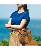 【23区/NIJYUSANKU】の【接触冷感/洗える】フレンチスリーブ IT TEE [WEB限定]ブルー系|ID: prp329100004402023 ipo3291000000031962392