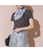 【23区/NIJYUSANKU】の【接触冷感/洗える】フレンチスリーブ IT TEE ブラウン系|ID: prp329100004402023 ipo3291000000031962396