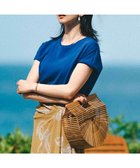 【23区/NIJYUSANKU】の【接触冷感/洗える】フレンチスリーブ IT TEE [WEB限定]ブルー系|ID: prp329100004402023 ipo3291000000032669299