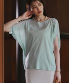 【23区/NIJYUSANKU】の【洗える】シアーTEE ミント|ID: prp329100004402098 ipo3291000000031965977