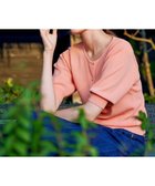【ティアクラッセ/Tiaclasse】の【洗える】ハーフスリーブサマーニットカーディガン コーラル|ID: prp329100004402433 ipo3291000000031574917