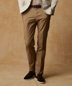 【ジョセフ アブード/JOSEPH ABBOUD / MEN】の夏パンツ【ウエストも伸びる!/ストレッチ/軽量/Eco撥水】マイクロピケストレッチ パンツ キャメル系7|ID: prp329100004403612 ipo3291000000031987945
