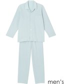 【ワコール 睡眠科学/wacoal suimin / MEN】のメンズ パジャマ 長袖 長ズボン 綿100%(本体) ここちよく眠れる あったか YGW007 睡眠科学/ワコール グリーン|ID: prp329100004403627 ipo3291000000034442608