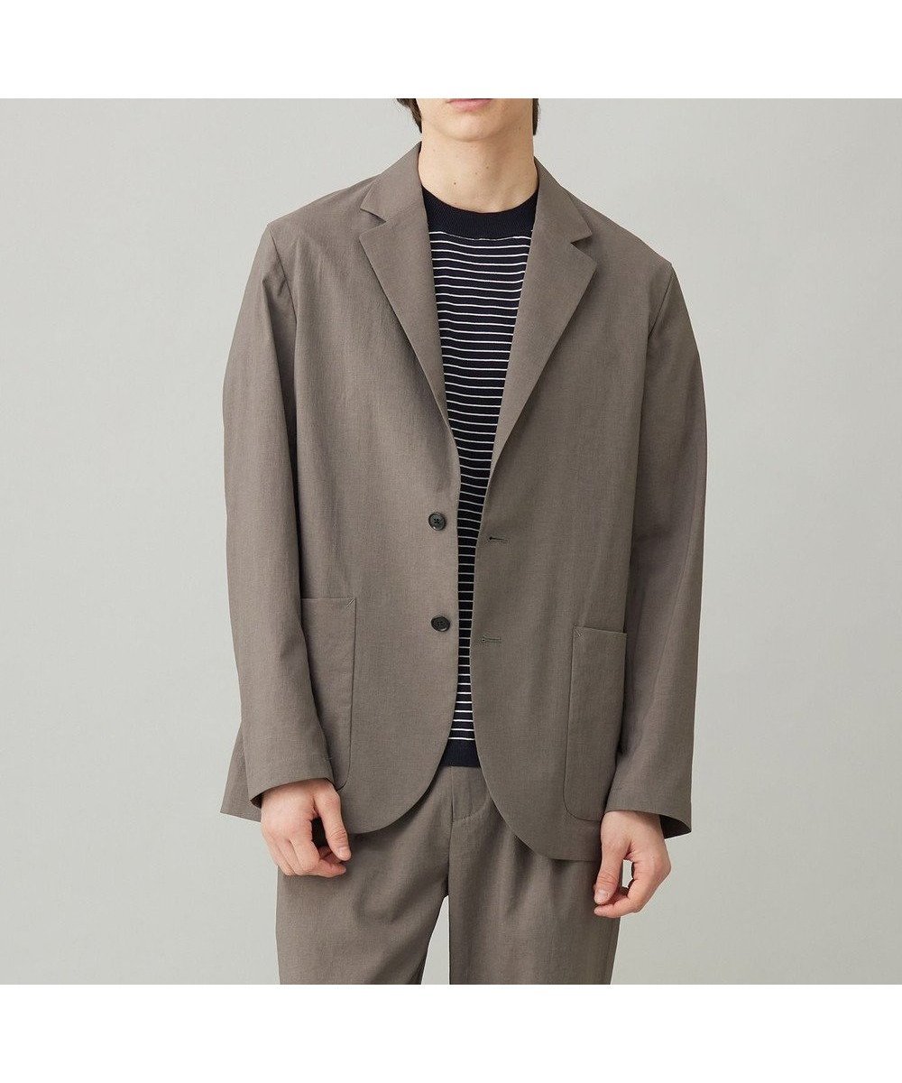 【アンフィーロ/UNFILO / MEN】の【接触冷感/吸水速乾/抗菌防臭/UVカット】TENNEN TOUCH テーラードジャケット 人気、トレンドファッション・服の通販 founy(ファニー) 　ファッション　Fashion　メンズファッション　Fashion for Men　アウター　Men's Coats Outerwear　テーラードジャケット　Tailored Jackets & Blazers　春　Spring　吸水　Absorbent, Quick-Dry　抗菌　Antibacterial, Bacteria-Resistant　ジャケット　Jacket, Outerwear　パッチ　Patch, Appliqué　ボックス　Boxy, Box Shape　ポケット　Pocket, Pocket Detail　ポロシャツ　Polo Shirt, Collared Tee　リラックス　Relax, Relaxed Fit　S/S・春夏　SS, Spring/Summer, Warm Season　再入荷　Restock / Back in Stock　夏　Summer　 other-1|ID: prp329100004403630 ipo3291000000032587400
