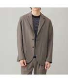【アンフィーロ/UNFILO / MEN】の【接触冷感/吸水速乾/抗菌防臭/UVカット】TENNEN TOUCH テーラードジャケット チャコール|ID: prp329100004403630 ipo3291000000032587401