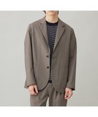 【アンフィーロ/UNFILO / MEN】の【接触冷感/吸水速乾/抗菌防臭/UVカット】TENNEN TOUCH テーラードジャケット チャコール|ID: prp329100004403630 ipo3291000000033653690