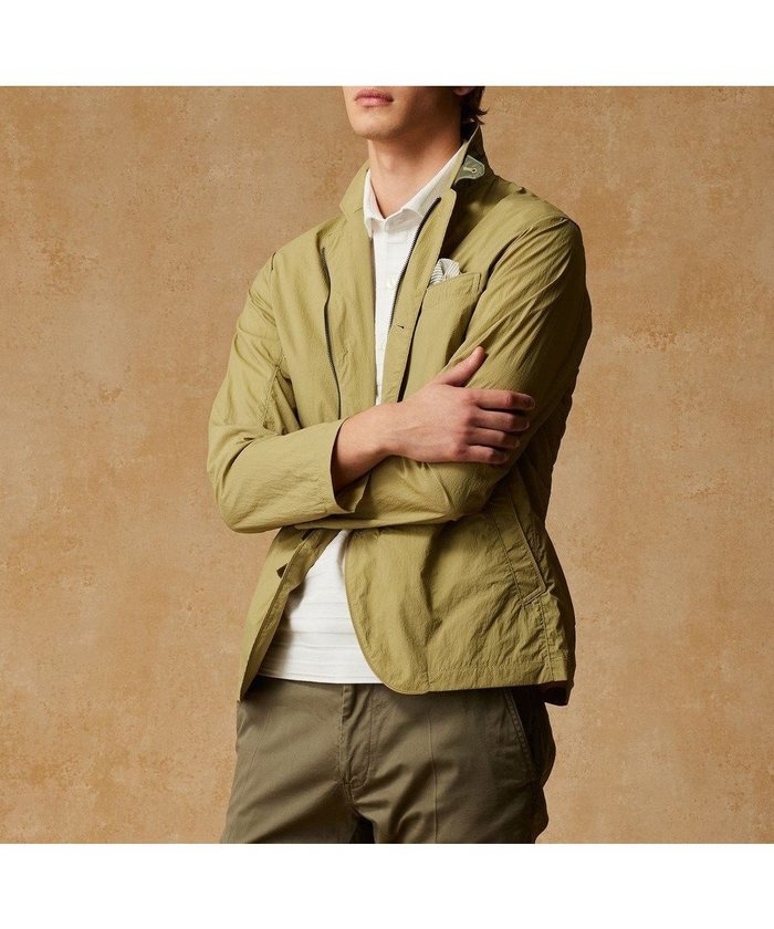 【ジョセフ アブード/JOSEPH ABBOUD / MEN】の【軽量/ストレッチ/撥水】ライトワッシャーストレッチ アクティブレジャージャケット インテリア・キッズ・メンズ・レディースファッション・服の通販 founy(ファニー) https://founy.com/ ファッション Fashion メンズファッション MEN アウター Coats Outerwear/Men ブルゾン Blouson/Jackets 春 Spring 軽量 Lightweight ジャケット Jacket ストライプ Stripe ストレッチ Stretch パターン Pattern ブルゾン Blouson ポケット Pocket S/S・春夏 Ss・Spring/Summer 再入荷 Restock/Back In Stock/Re Arrival 夏 Summer |ID: prp329100004403647 ipo3291000000030939525