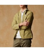 【ジョセフ アブード/JOSEPH ABBOUD / MEN】の晴雨兼用【軽量/ストレッチ/撥水】ライトワッシャーストレッチ アクティブレジャージャケット ライトグリーン系|ID: prp329100004403647 ipo3291000000032633720
