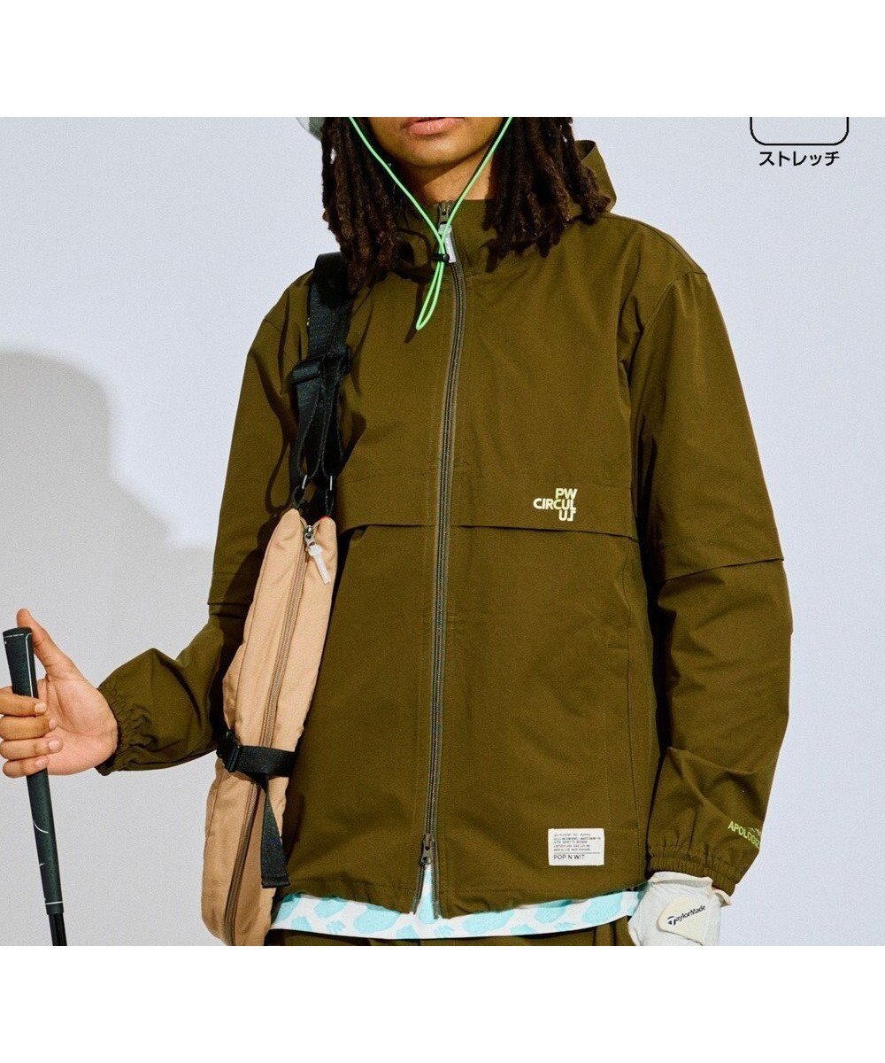 【ピーダブリュサーキュラス/PW CIRCULUS / MEN】の今が旬!春アウター【撥水加工/ストレッチ】【MEN】2Way デタッチャブルブルゾン(長袖/半袖) インテリア・キッズ・メンズ・レディースファッション・服の通販 founy(ファニー) 　ファッション　Fashion　メンズファッション　MEN　アウター　Coats Outerwear/Men　ブルゾン　Blouson/Jackets　春　Spring　シンプル　Simple　ジャケット　Jacket　ストレッチ　Stretch　スピンドル　Spindle　ダブル　Double　チェック　Check　長袖　Long Sleeve　ブルゾン　Blouson　プリント　Print　ベーシック　Basic　半袖　Short Sleeve　メタリック　Metallic　メンズ　Mens　S/S・春夏　Ss・Spring/Summer　夏　Summer　カーキ系|ID: prp329100004403684 ipo3291000000031661432