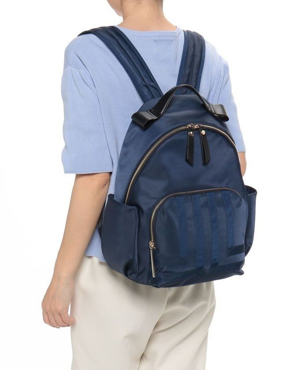 【ランバン オン ブルー/LANVIN en Bleu】のアコール リュック インテリア・キッズ・メンズ・レディースファッション・服の通販 founy(ファニー) 　ファッション　Fashion　レディースファッション　WOMEN　バッグ　Bag　フロント　Front　ポケット　Pocket　リュック　Ruck Sack　エレガント 上品　Elegant　ネイビー|ID: prp329100004403738 ipo3291000000031883256