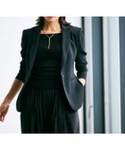 【ベイジ,/BEIGE,】の【洗える】CINDY / テーラードジャケット 人気、トレンドファッション・服の通販 founy(ファニー) ファッション Fashion レディースファッション Fashion for Women アウター Coat / Outerwear Collection レディースジャケット・軽アウター Jackets テーラードジャケット / 通勤・きれいめスタイル Tailored Jackets & Blazers ウォッシャブル Machine Washable オケージョン Occasion Wear 洗える Machine Washable サテン Satin, Glossy Fabric ジャケット Jacket, Outerwear スタイリッシュ Stylish, Fashionable ストレッチ Stretch, Stretchy Fabric スーツ Suit, Formalwear テーラード Tailored, Tailored Fit ボトム Bottoms, Lower Wear A/W・秋冬 Autumn/Winter S/S・春夏 SS, Spring/Summer, Warm Season おすすめ Recommended / Our Picks 夏 Summer ビジネス 仕事 通勤 Business / Work / Commuting thumbnail Black|ID: prp329100004403744 ipo3291000000036150484