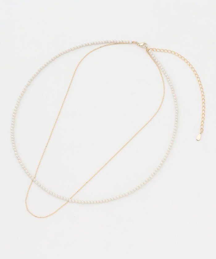 【アイシービー/iCB】のパールネックレス インテリア・キッズ・メンズ・レディースファッション・服の通販 founy(ファニー) https://founy.com/ ファッション Fashion レディースファッション Fashion for Women ジュエリー Jewelry ネックレス Necklaces & Pendants 2024年 2024 2024-2025秋冬・A/W Autumn/Winter 2024–25 AW24–25 アクセサリー Fashion Accessories ガラス Glass, Glassware シンプル Simple, Minimal チェーン Chain, Chain Strap ネックレス Necklace, Pendant Necklace パール Pearl, Pearl Accent |ID: prp329100004403763 ipo3291000000035825750