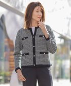 【ジェイ プレス/J.PRESS】の【洗える】DAILY TWEED ニット アウター 人気、トレンドファッション・服の通販 founy(ファニー) ファッション Fashion レディースファッション WOMEN アウター Coat Outerwear ジャケット Jackets クラシカル Classical コーディガン Cordigan シンプル Simple ジャケット Jacket フランス France メタル Metal リネン Linen エレガント 上品 Elegant 夏 Summer 春 Spring S/S・春夏 Ss・Spring/Summer 洗える Washable thumbnail ネイビーミックス系|ID: prp329100004403793 ipo3291000000031966598