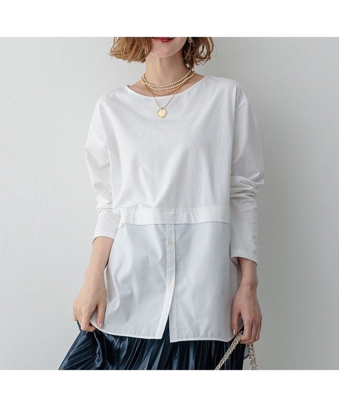 【23区/NIJYUSANKU】の【GLOW10月号掲載/洗える】ナチュラルコットンベアコンビ カットソー インテリア・キッズ・メンズ・レディースファッション・服の通販 founy(ファニー) https://founy.com/ 雑誌掲載アイテム Magazine Picks & Fashion Features ファッション雑誌 Fashion Magazines グロー GLOW ファッション Fashion レディースファッション Fashion for Women トップス・カットソー Cut & Sew Tops シャツ・ブラウス・オフィスカジュアル Elegant Blouses & Button-Ups ロングTシャツ・Tシャツ Longline T-Shirts & Tees カットソー・ベーシックTシャツ Cut-and-Sewn Tops / Stretch Tees & Basics 春 Spring 洗える Machine Washable 秋 Autumn カットソー Cut and Sewn Top 10月号 October Issue スウェット / スエット Sweatshirt, Sweatwear ストレッチ Stretch, Stretchy Fabric 雑誌 Magazine, Fashion Magazine タンク Tank Top, Sleeveless Top 定番 Standard, Basic Item ノースリーブ Sleeveless, No-Sleeve ペプラム Peplum, Flared Hem レース Lace, Lace Fabric ロング Long, Long-Length 冬 Winter / This Winter A/W・秋冬 Autumn/Winter 2024年 2024 エレガント 上品 Elegant 2024-2025秋冬・A/W Autumn/Winter 2024–25 AW24–25 |ID: prp329100004404124 ipo3291000000036383660