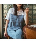 【23区/NIJYUSANKU】の【WEB限定カラーあり/洗える】スムースデザイン コンビ カットソー [WEB限定]スカイブルー系|ID: prp329100004404166 ipo3291000000032758106