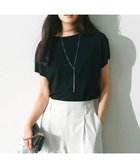 【23区/NIJYUSANKU】の【新色追加/VERY5月号掲載】レーヨンポリエステルストレッチ プルオーバー ニット ブラック系|ID: prp329100004404331 ipo3291000000032320064