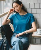 【23区/NIJYUSANKU】の【新色追加/VERY5月号掲載】レーヨンポリエステルストレッチ プルオーバー ニット ブルー系|ID: prp329100004404331 ipo3291000000032320080