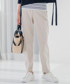 【23区/NIJYUSANKU】の【洗える】コットンサテンストレッチ テーパードパンツ ベージュ系|ID: prp329100004404396 ipo3291000000031963704