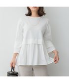【23区/NIJYUSANKU】の【SLOW/好評につき新色追加】エフォートレス デザインTシャツ ホワイト系|ID: prp329100004404416 ipo3291000000031963743