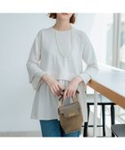 【23区/NIJYUSANKU】の【SLOW/好評につき新色追加】エフォートレス デザインTシャツ アイボリー系|ID: prp329100004404416 ipo3291000000031963747