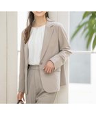 【エニィ スィス/any SiS】の【UVカット / 接触冷感 / 吸水速乾】スマートビューティストレッチ テーラードジャケット グレージュ|ID: prp329100004404530 ipo3291000000034211401