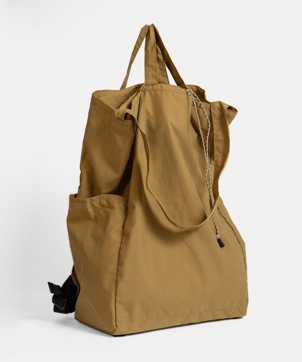 【ニジュウ カノウ/NIZYU KANO】のポケッタブル 3wayリュック インテリア・キッズ・メンズ・レディースファッション・服の通販 founy(ファニー) ファッション Fashion レディースファッション Fashion for Women バッグ Bags コラボ Collaboration, Collab 巾着 Drawstring Bag, Kinchaku 軽量 Lightweight, Ultra Light シンプル Simple, Minimal ポケット Pocket, Pocket Detail リュック Backpack, Rucksack キャメル|ID: prp329100004404569 ipo3291000000034246521