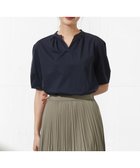 【ジェイ プレス/J.PRESS】の【接触冷感】プレーティングジャージー ペプラム カットソー ネイビー系|ID: prp329100004404683 ipo3291000000032669257
