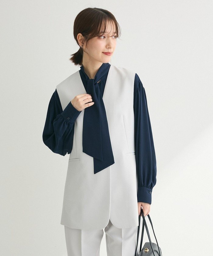 【グリーンパークス/Green Parks】のef-de ジレジャケット インテリア・キッズ・メンズ・レディースファッション・服の通販 founy(ファニー) https://founy.com/ ファッション Fashion レディースファッション WOMEN アウター Coat Outerwear ジャケット Jackets オケージョン Occasion ベスト Vest ポケット Pocket エレガント 上品 Elegant 夏 Summer S/S・春夏 Ss・Spring/Summer A/W・秋冬 Aw・Autumn/Winter・Fw・Fall-Winter |ID: prp329100004404737 ipo3291000000031976518
