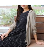 【ティアクラッセ/Tiaclasse】の【小倉優子さん着用】サマーニットショートパーカー グレージュ|ID: prp329100004404808 ipo3291000000035728556