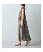 【イェッカ ヴェッカ/YECCA VECCA】のサイドプリーツ切替ワンピース Mocha|ID: prp329100004404914 ipo3291000000031902900