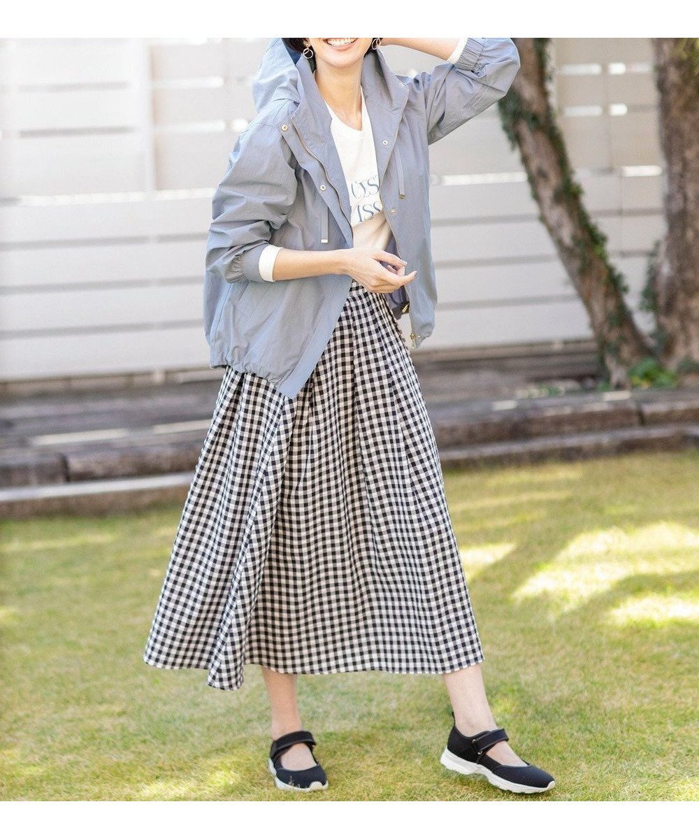 【エニー/ANY】の【ウエストゴム】ギンガムフレアスカート インテリア・キッズ・メンズ・レディースファッション・服の通販 founy(ファニー) 　ファッション　Fashion　レディースファッション　Fashion for Women　スカート　Skirts　Aライン・フレアスカート　A-Line & Flared Skirts　ギンガム　Gingham, Gingham Fabric　シンプル　Simple, Minimal　チェック　Check, Plaid, Tartan　トレンド　Trend, Trending Now　バランス　Balance, Style Balance　夏　Summer　春　Spring　S/S・春夏　SS, Spring/Summer, Warm Season　ブラックギンガム|ID: prp329100004405141 ipo3291000000034286120