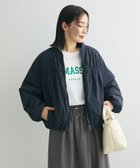 【グリーンパークス/Green Parks】の中綿シャーリングブルゾン Dark Navy|ID: prp329100004405164 ipo3291000000031982095