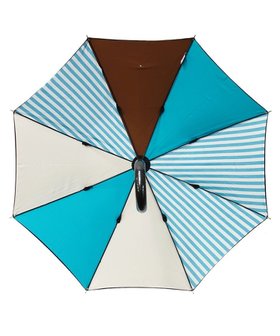 【プラスリング/+RING】の【UVカット100%】【UPF50+】【遮光率99%以上】 雨傘(長)60cm BLU T1330 2重張り傘 人気、トレンドファッション・服の通販 founy(ファニー) ファッション Fashion レディースファッション WOMEN 傘 / レイングッズ Umbrellas/Rainwear 傘 Umbrella シンプル Simple ストライプ Stripe 無地 Plain Color ラップ Wrap おすすめ Recommend |ID:prp329100004405488