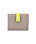 【アトリエヌウ/Atelier nuu】の【受注生産の新カラー登場/ミニ財布/バイカラー/本革】noble 二つ折れウォレット グレージュ×イエロー|ID: prp329100004406173 ipo3291000000032308804