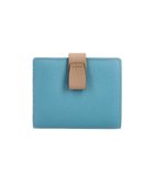 【アトリエヌウ/Atelier nuu】の【受注生産の新カラー登場/ミニ財布/バイカラー/本革】noble 二つ折れウォレット ブルー|ID: prp329100004406173 ipo3291000000032308806