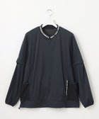 【23区 ゴルフ/23区GOLF / MEN】の【MEN】【撥水/防風/ストレッチ】シワになりにくい大きめポケット付きエアリージャージープルオーバー ネイビー系|ID: prp329100004406238 ipo3291000000031987996