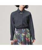 【自由区/JIYU-KU】の【洗える】ドビーオックスストレッチシャツ アウター ブルーグレー|ID: prp329100004406289 ipo3291000000033640955