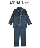 【ワコール 睡眠科学/wacoal suimin】の【パジャマ】 長袖・長ズボン シルクサテン 吸放湿性 睡眠科学/ワコール YDX582 コン|ID: prp329100004406295 ipo3291000000031975401