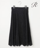 【23区/NIJYUSANKU】の【R(アール)】フラワーコードレース スカート ブラック系|ID: prp329100004406404 ipo3291000000031975455