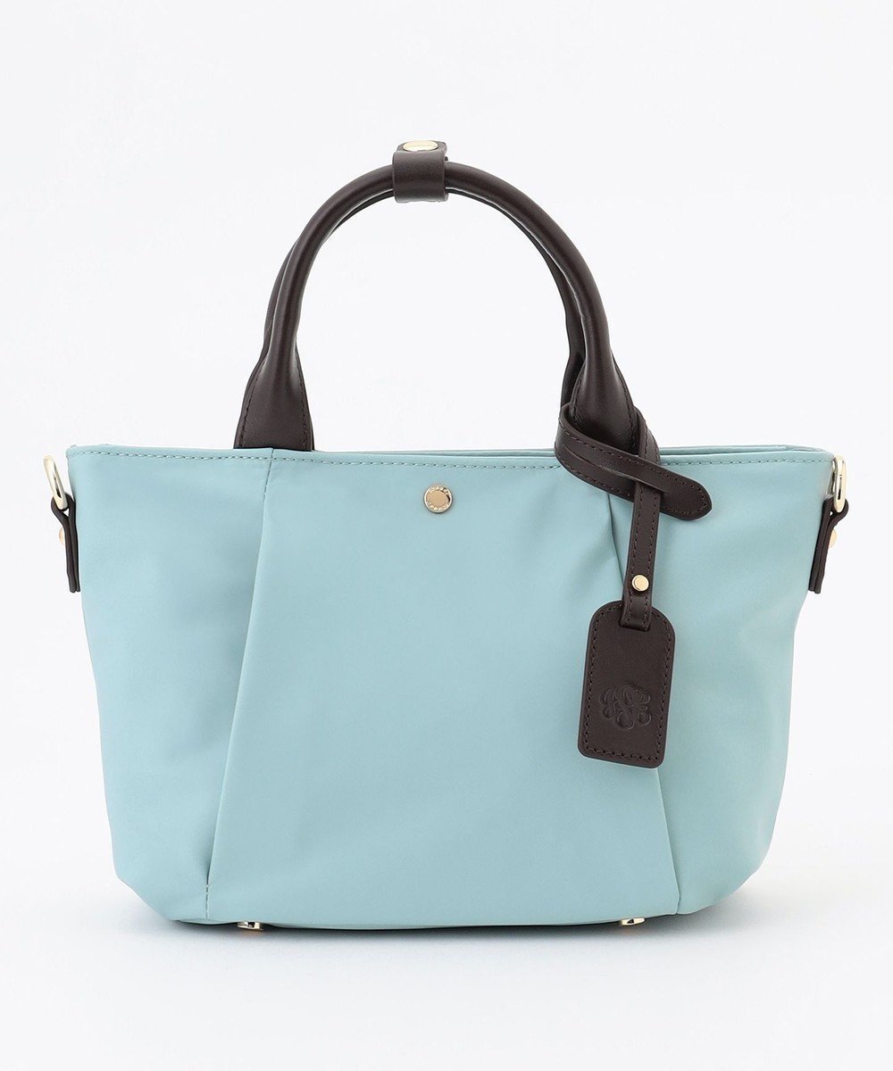 【ジェイ プレス/J.PRESS】の【新色登場!・WEB限定カラーあり・2way】ナイロン ポシェット バッグ インテリア・キッズ・メンズ・レディースファッション・服の通販 founy(ファニー) 　ファッション　Fashion　レディースファッション　Fashion for Women　バッグ　Bags　イエロー　Yellow　コンパクト　Compact, Small Size　シンプル　Simple, Minimal　スマート　Smart, Elegant　財布　Wallet, Purse　チャーム　Charm, Pendant　トートバッグ　Tote Bag, Large Shoulder Bag　フロント　Front, Front Design　ポケット　Pocket, Pocket Detail　ポシェット　Pochette, Mini Bag　旅行　Travel　サックスブルー系|ID: prp329100004406623 ipo3291000000034781470