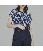 【23区/NIJYUSANKU】の【洗える】Ratti シャドーフラワー プリント ブラウス ネイビープリント|ID: prp329100004406821 ipo3291000000033567779