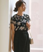 【23区/NIJYUSANKU】の【洗える】Ratti シャドーフラワー プリント ブラウス モノトーンプリント|ID: prp329100004406821 ipo3291000000034664547