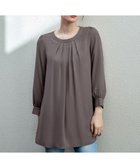 【ティアクラッセ/Tiaclasse】の【新色追加・洗える】裏起毛ジョーゼット胸元タックチュニックブラウス 人気、トレンドファッション・服の通販 founy(ファニー) ファッション Fashion レディースファッション Fashion for Women トップス・カットソー Cut & Sew Tops シャツ・ブラウス・オフィスカジュアル Elegant Blouses & Button-Ups アクセサリー Fashion Accessories ウォッシャブル Machine Washable 春 Spring 洗える Machine Washable 秋 Autumn シンプル Simple, Minimal ジョーゼット Georgette, Semi-Sheer Fabric スマート Smart, Elegant スリーブ Sleeve, Long Sleeve / Short Sleeve チュニック Tunic, Long Top ドレープ Drape, Draping Fabric 長袖 Long Sleeve, Full Sleeve フェミニン Feminine, Girly フォーマル Formal, Dressy フレア Flare, Flared ブローチ Brooch, Pin Brooch ポケット Pocket, Pocket Detail ラウンド Round, Round Neck ロング Long, Long-Length 冬 Winter / This Winter A/W・秋冬 Autumn/Winter 再入荷 Restock / Back in Stock 新作・新入荷 New Arrivals / New In ビジネス 仕事 通勤 Business / Work / Commuting thumbnail モカ|ID: prp329100004407107 ipo3291000000033591654