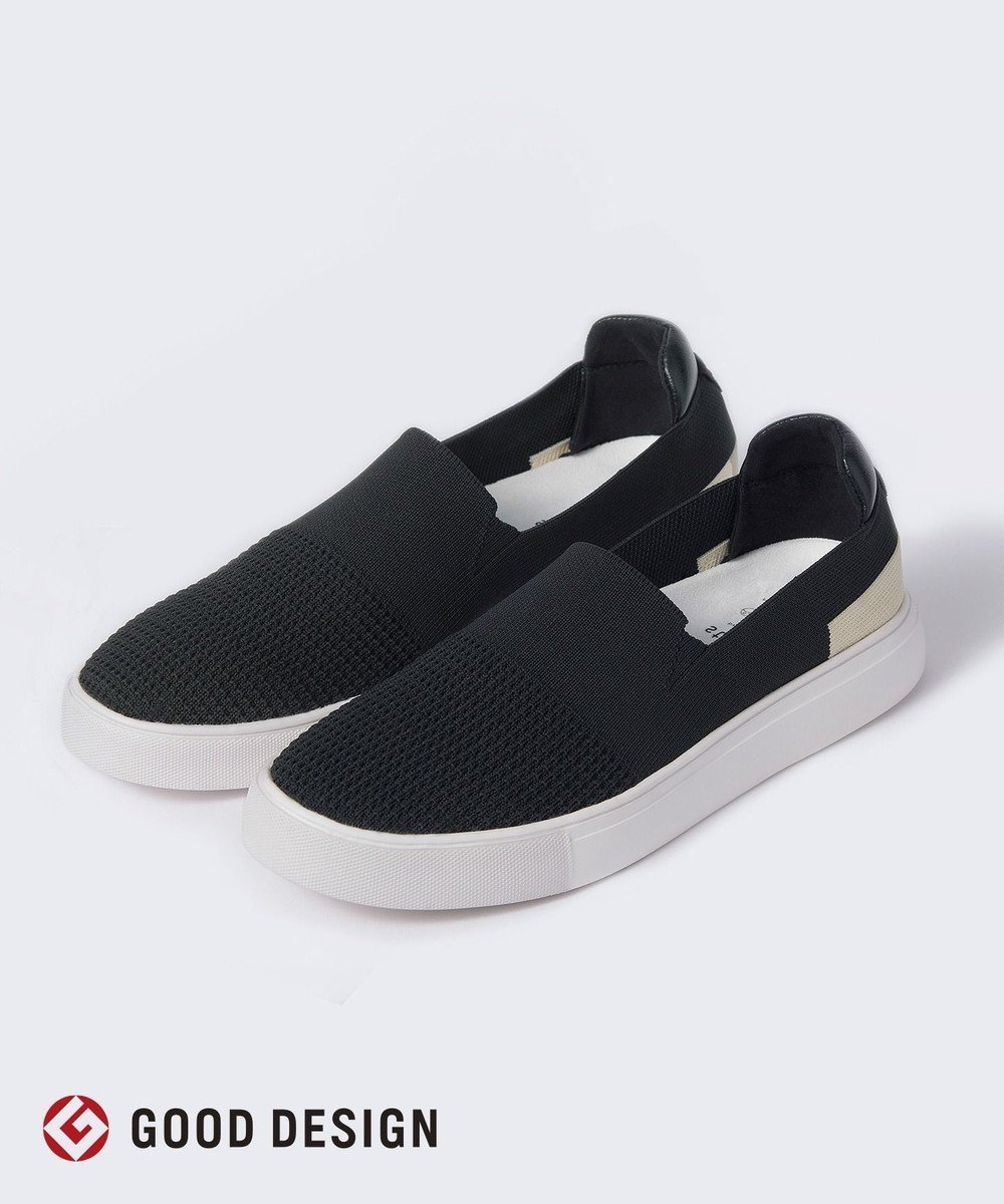 【ステッピ/steppi】の“撥水&洗えるニットシューズ” UNISEX ニット スニーカー インテリア・キッズ・メンズ・レディースファッション・服の通販 founy(ファニー) 　ファッション　Fashion　レディースファッション　Ladies' Fashion Online　洗える　Washable　クッション　Cushion　軽量　Lightweight　サーマル　Thermal　シューズ　Shoes　スニーカー　Sneakers　スポーツ　Sports　バランス　Balance　ベーシック　Basic　ユニセックス　Unisex　ランニング　Running　ブラック2|ID: prp329100004407120 ipo3291000000032547075