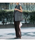 【アンフィーロ 自由区/UNFILO】の【軽量/洗える】TENNEN TOUCH ワイドストレートパンツ ブラウン|ID: prp329100004407678 ipo3291000000034269668