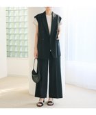 【アンフィーロ 自由区/UNFILO】の【軽量/洗える】TENNEN TOUCH ワイドストレートパンツ ブラック|ID: prp329100004407678 ipo3291000000034269670