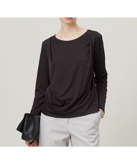 【アイシービー/iCB】 【洗える】 PlaXフィラメントジャージー ドレープカットソー人気、トレンドファッション・服の通販 founy(ファニー) ファッション Fashion レディースファッション WOMEN トップス・カットソー Tops/Tshirt シャツ/ブラウス Shirts/Blouses ロング / Tシャツ T-Shirts カットソー Cut and Sewn アシンメトリー Asymmetry 春 Spring 洗える Washable カットソー Cut And Sew ジャージー Jersey スーツ Suit ドレープ Drape S/S・春夏 Ss・Spring/Summer おすすめ Recommend 夏 Summer 2025年 2025 2025春夏・S/S Ss,Spring/Summer,2025 |ID:prp329100004407685