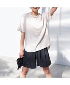 【アンフィーロ 自由区/UNFILO】の【UVケア/接触冷感】BEAUTY FORM-T フォルムTシャツ グレージュ|ID: prp329100004407692 ipo3291000000031017935